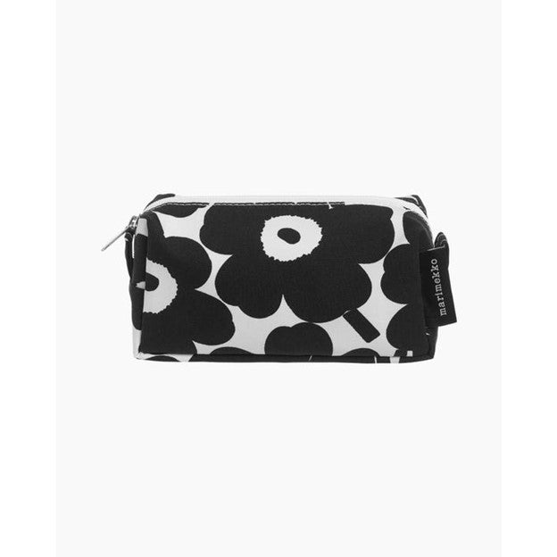 Tiise Mini Unikko cosmetic bag Black / white  071294 A 190