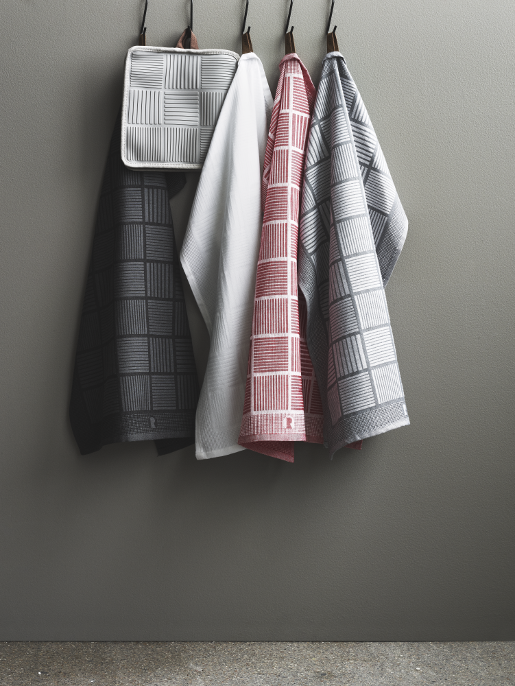 Tea towel, Grey