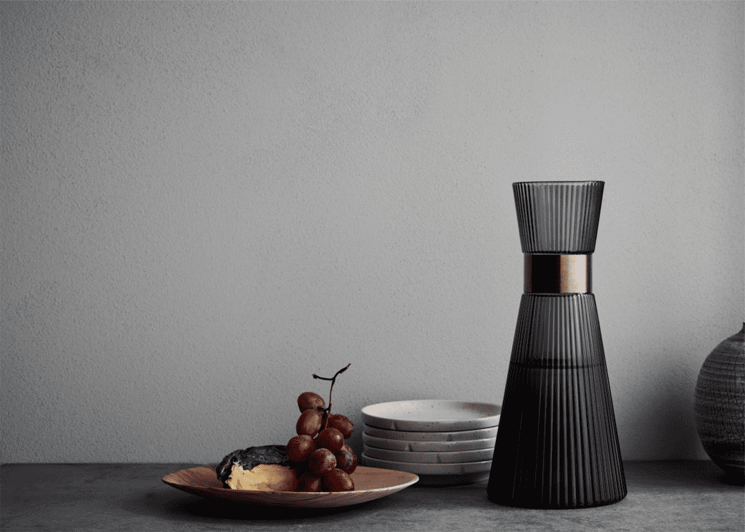 Rosendahl Grand Cru Mouthblown Water carafe 1,0 l Smoke