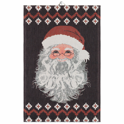 Tea towel 40x60 cm Christmas Santa Jutomten