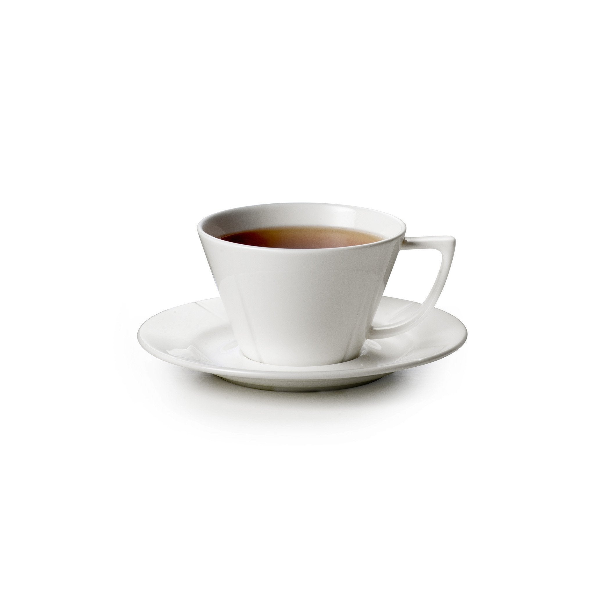 Grand Cru Tea Cup w/ Saucer - white