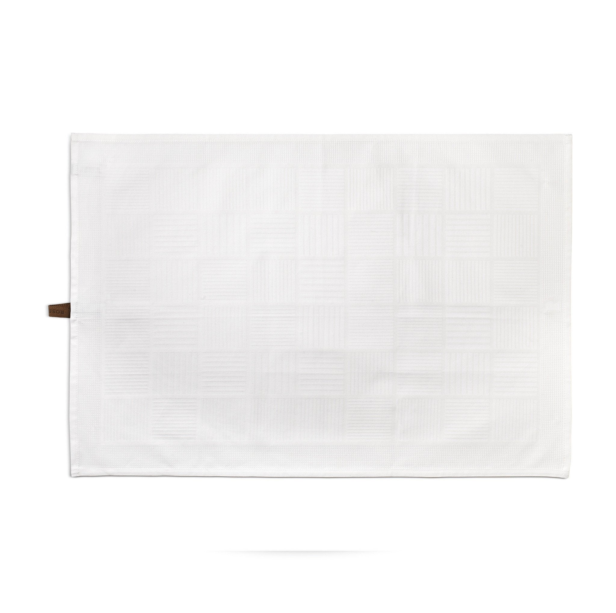 Tea towel, White