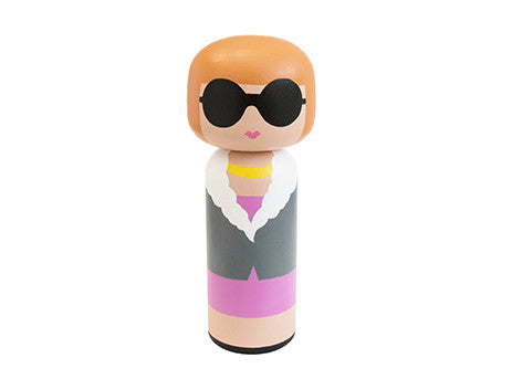 Kokeshi Doll by Sketch.Inc for Lucie Kaas Anna 14.5cm