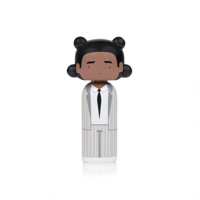 Kokeshi Doll by Sketch.Inc for Lucie Kaas Jean-Michel Basquiat,  3-pointed Crown 15cm