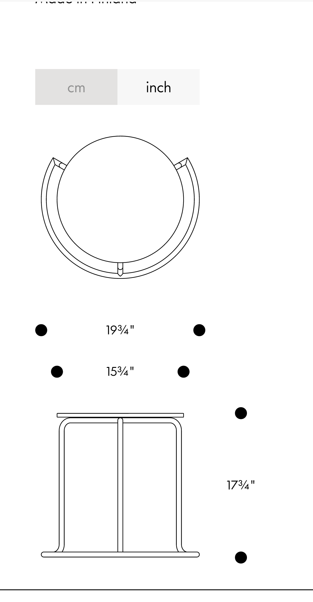 Side Table 606 Aino Aalto