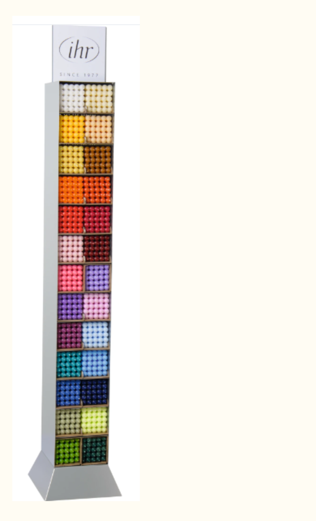 Candle IHR Single Dinner candle 25cm