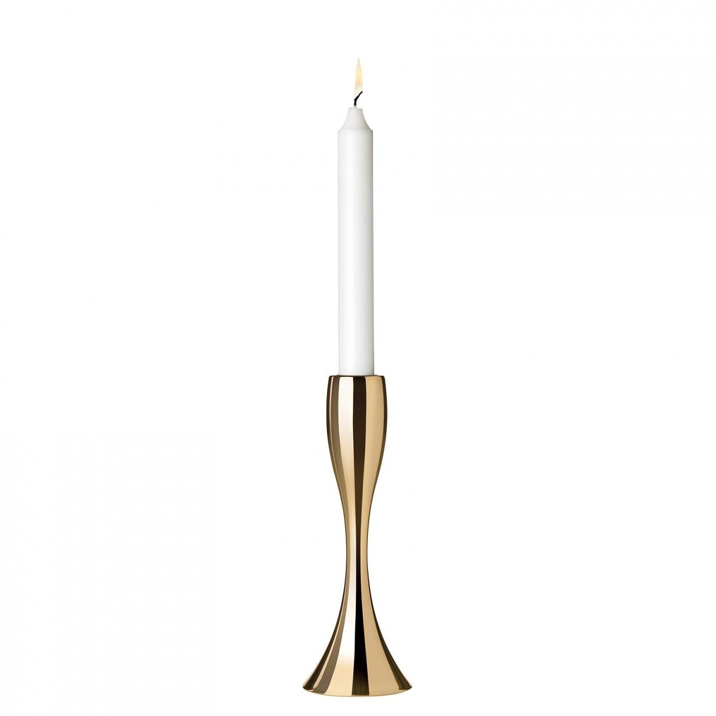 Reflection candleholder tall copper*