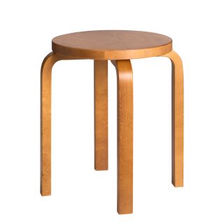 Artek Alvar Aalto stool E60 Birch honey coloured