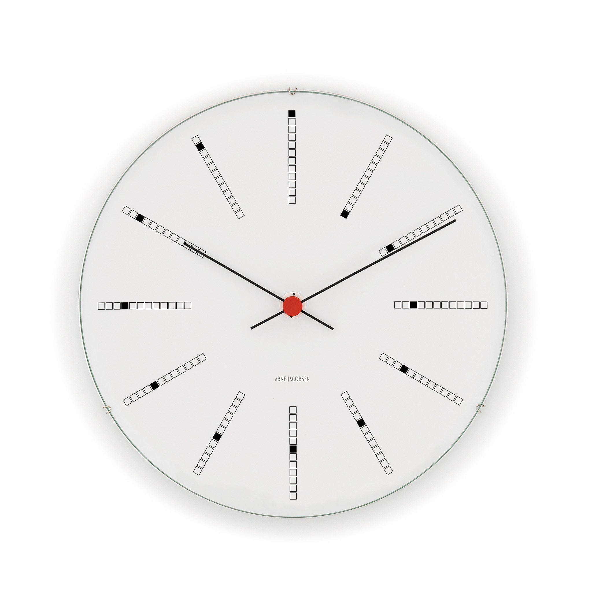 Arne Jacobsen Bankers Wall Clock, 6.3" / 16 cm