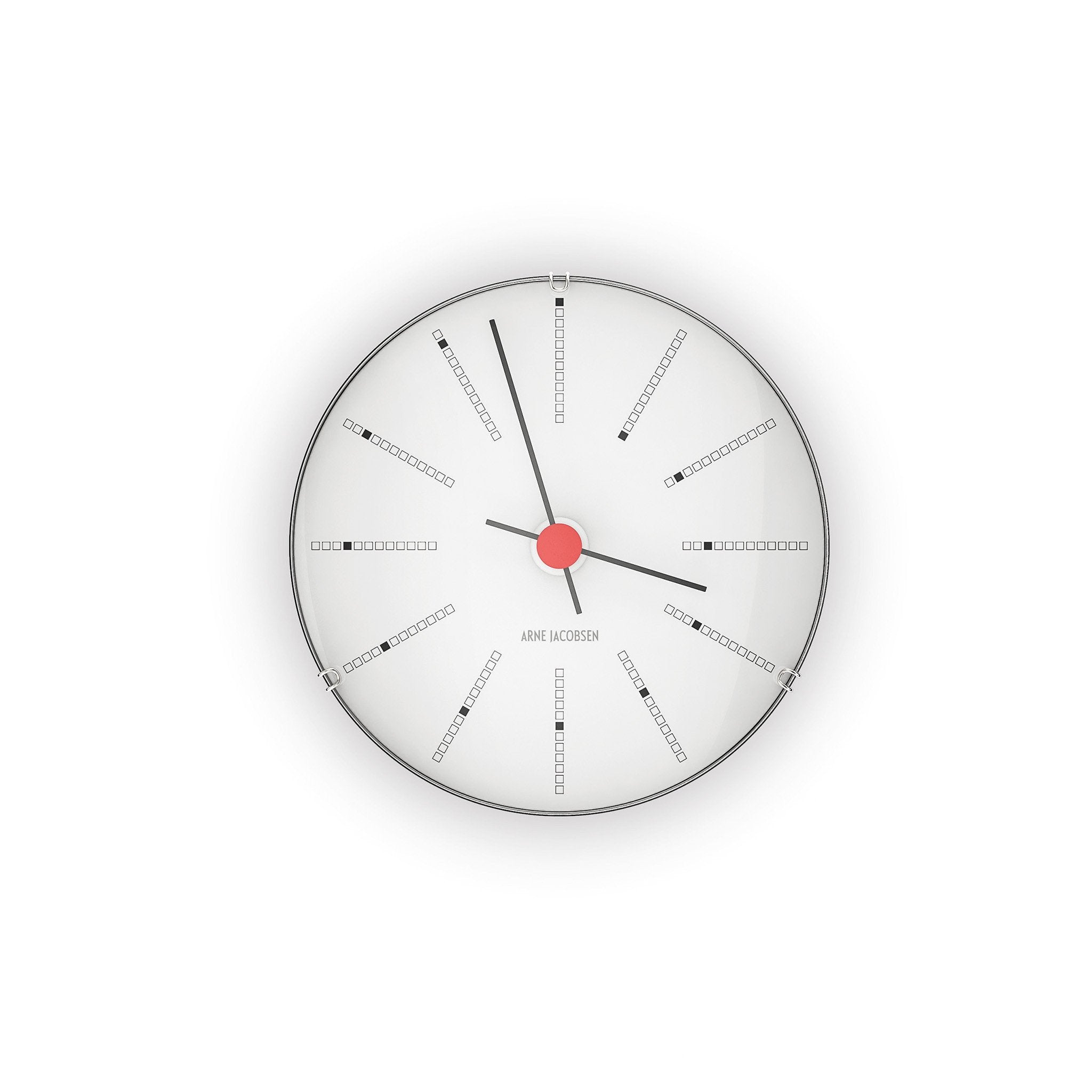 Arne Jacobsen Bankers Clock, 4.7" / 12 cm