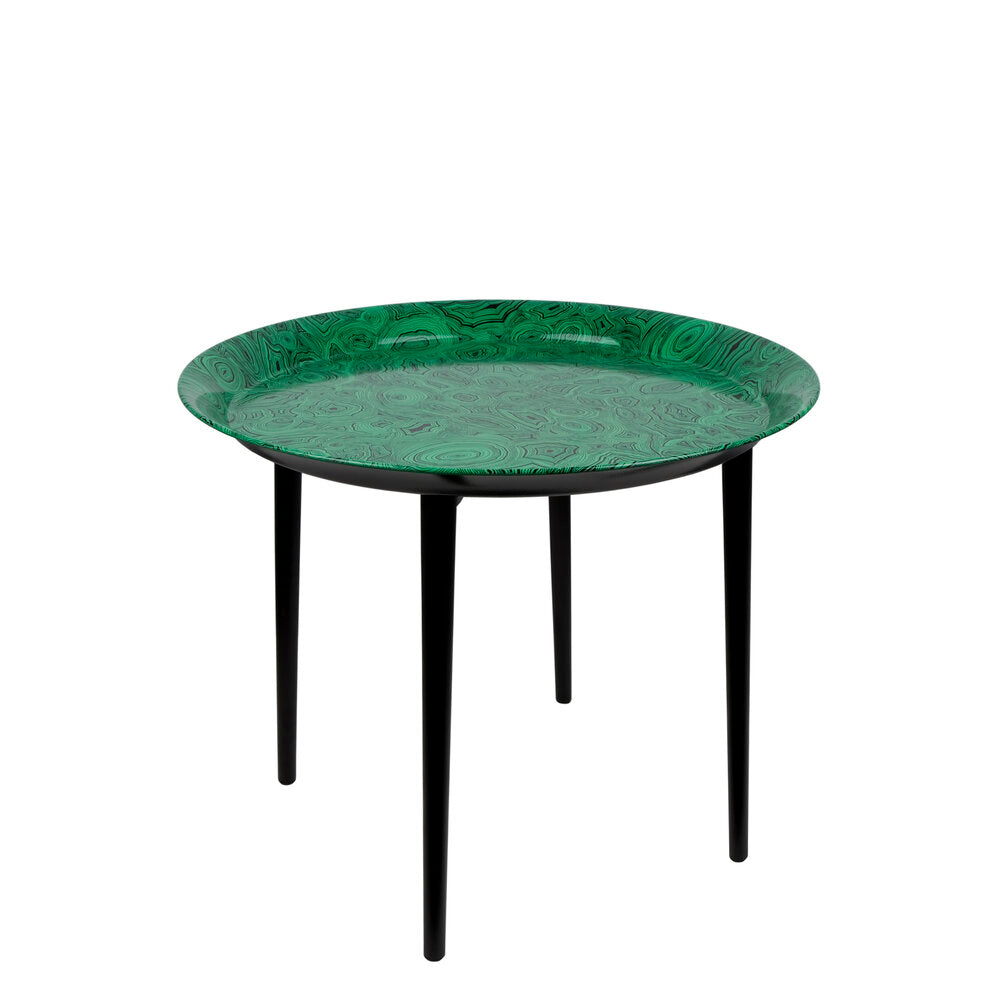 Fornasetti tray round 60 cm Folding wooden legs / stand