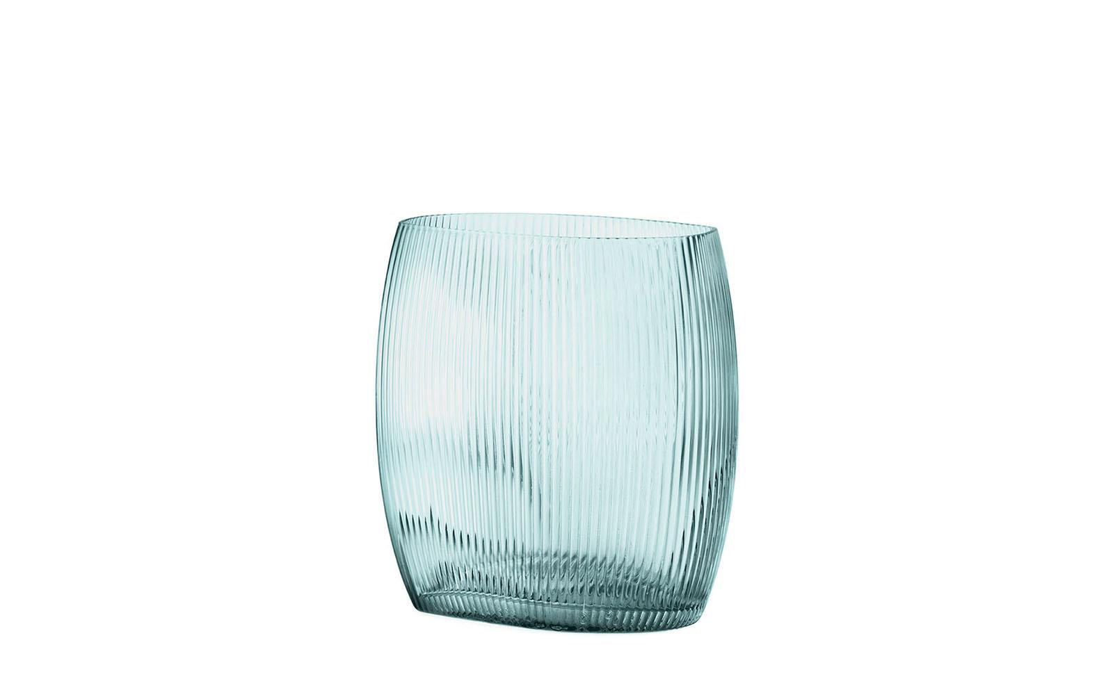Tide Vase H18 cm Blue
