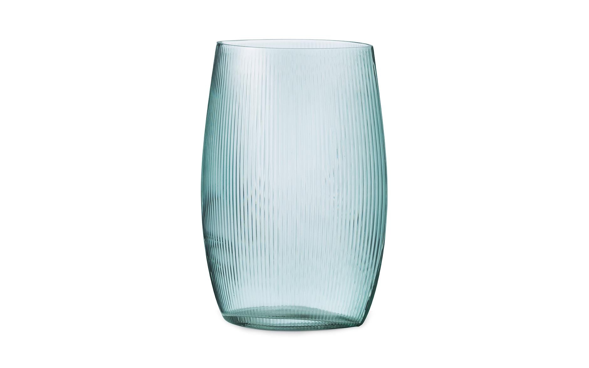 Tide Vase H28 cm Blue