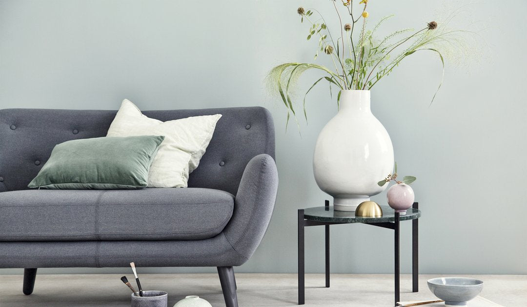 Kähler Unico Floor Vase H50 White 50 cm / 20 in