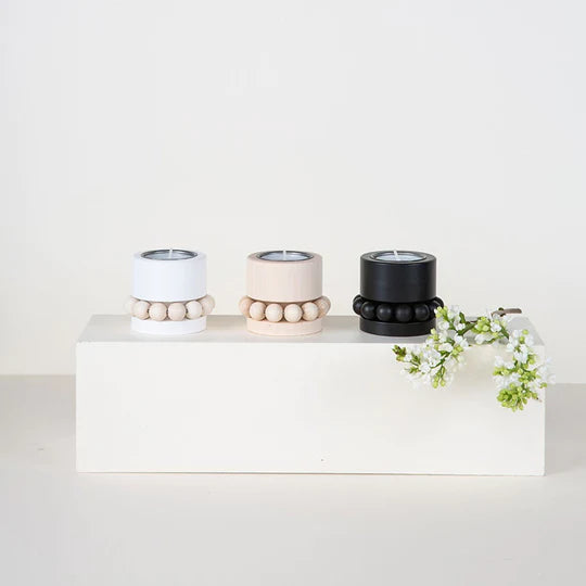 Candleholder Prinsessa tealight Black