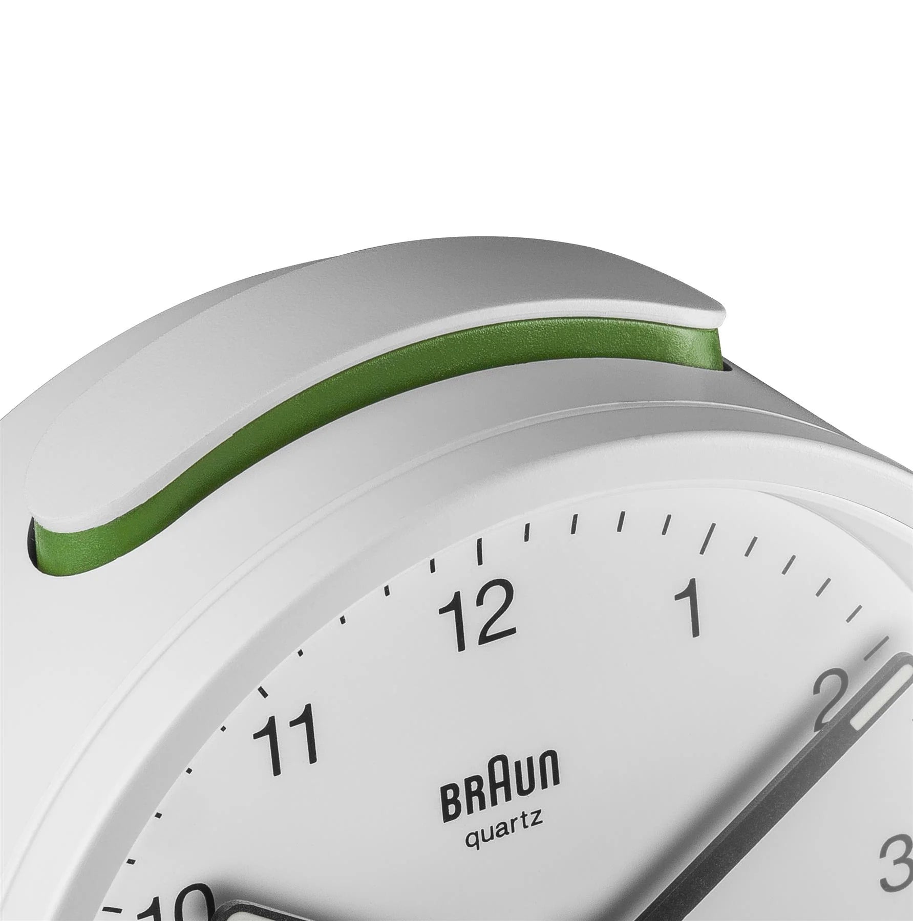 BC12W Braun Classic Analogue Alarm Clock - White