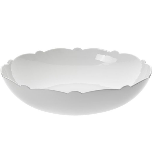 MW01/38 Dressed by Marcel Wanders Salad bowl in white porcelain