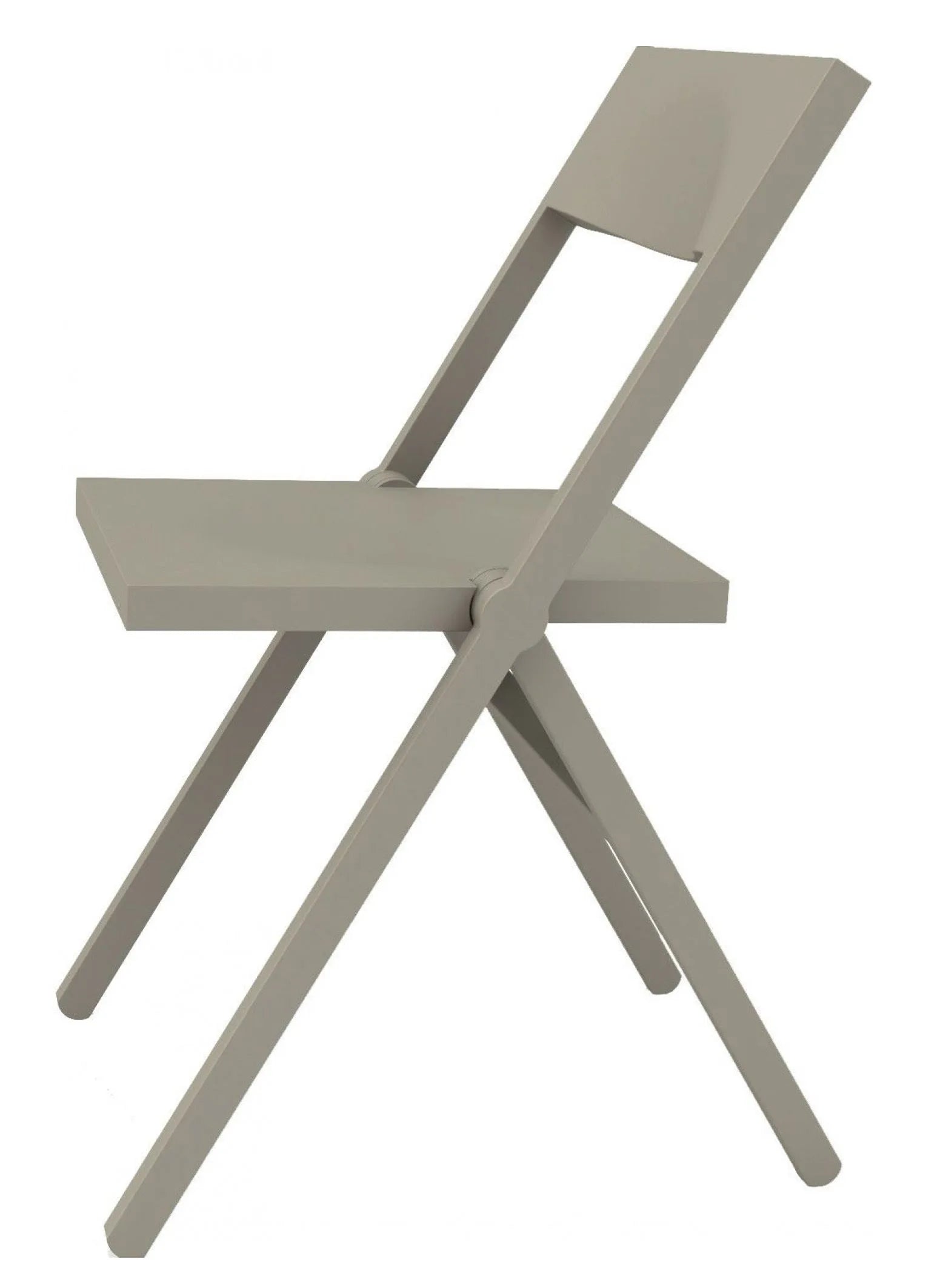 ASPN7032 Piana Folding and stackable chair GREY