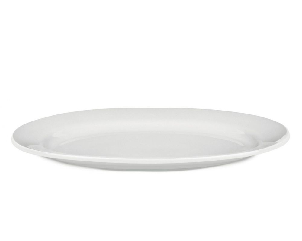 AJM28/22 PlateBowlCup Oval serving plate