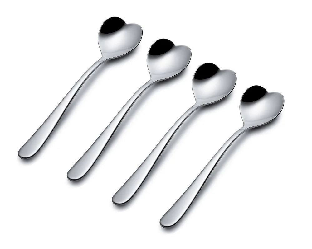 AMMI08/7 Big Love Set of four tea spoons