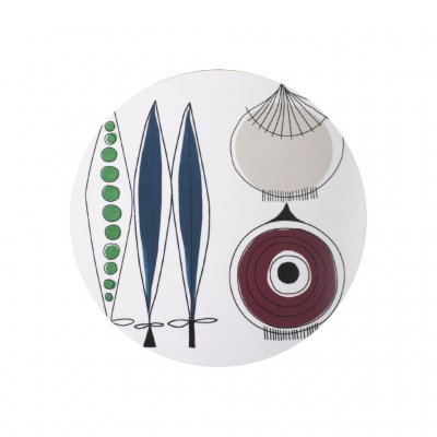 Picknick, pot stand, blue multi,21cm