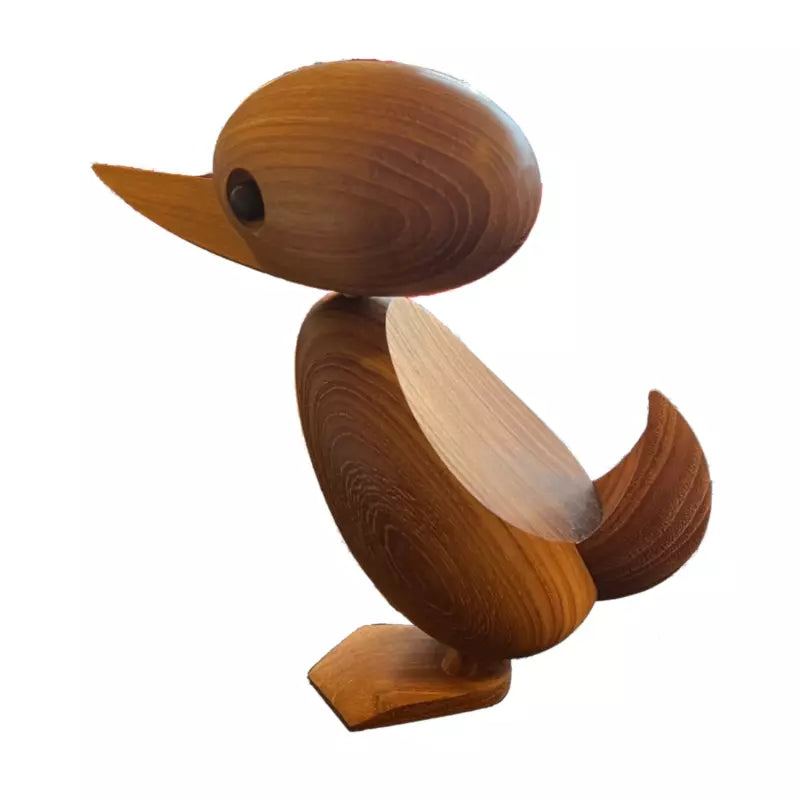 Teak duck by Hans Bølling Drake Limited edition