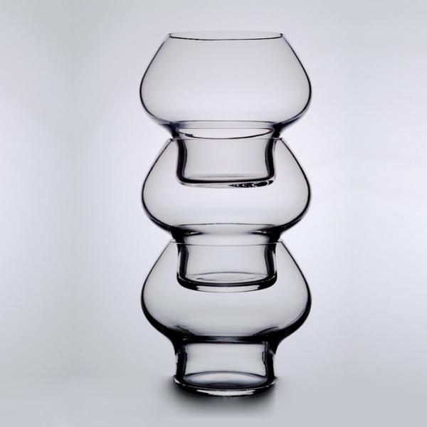 Jørn Utzon Spring Handmade Drinking Glasses by Architectmade