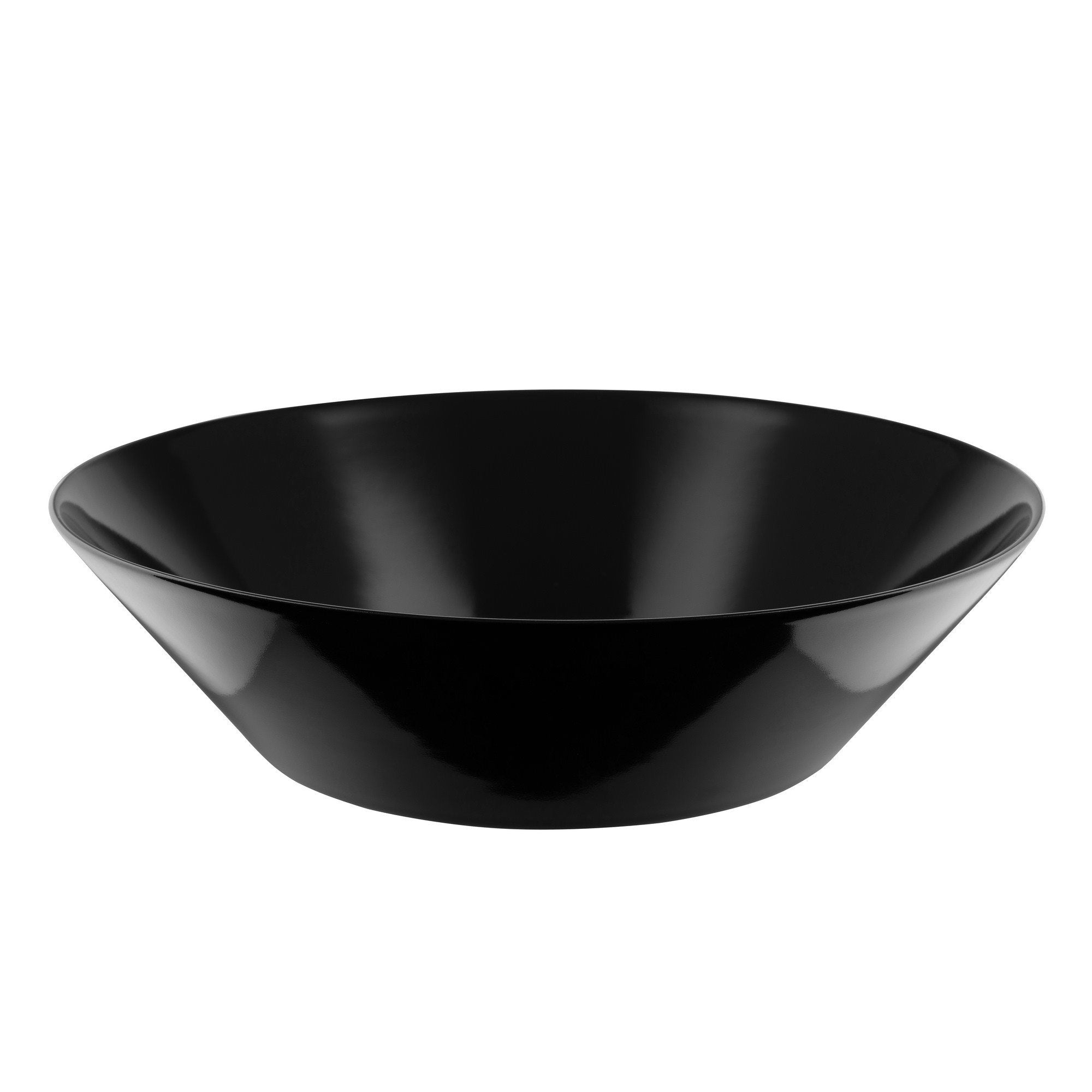 DC03/96 B Tonale Large serving bowl in stoneware - black