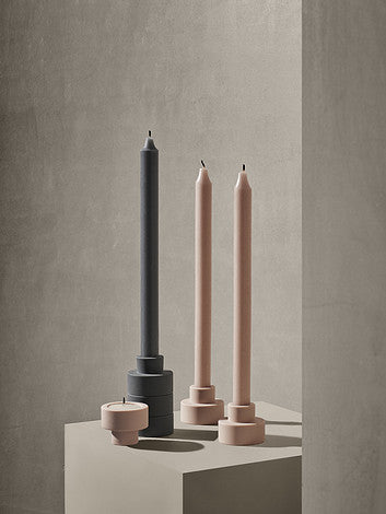 *TRIO Set of 3 Candle/Tealight Holder gunmetal