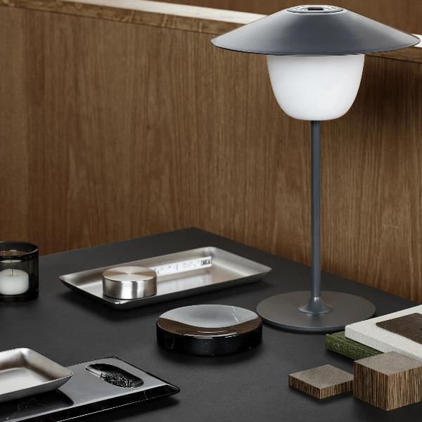 PESA  Marble Tray, Ø 19 cm Brown*