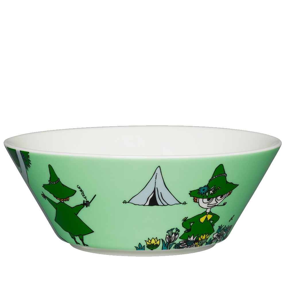 MOOMIN CLASSICS  Bowl 15cm / 6" Snufkin green
