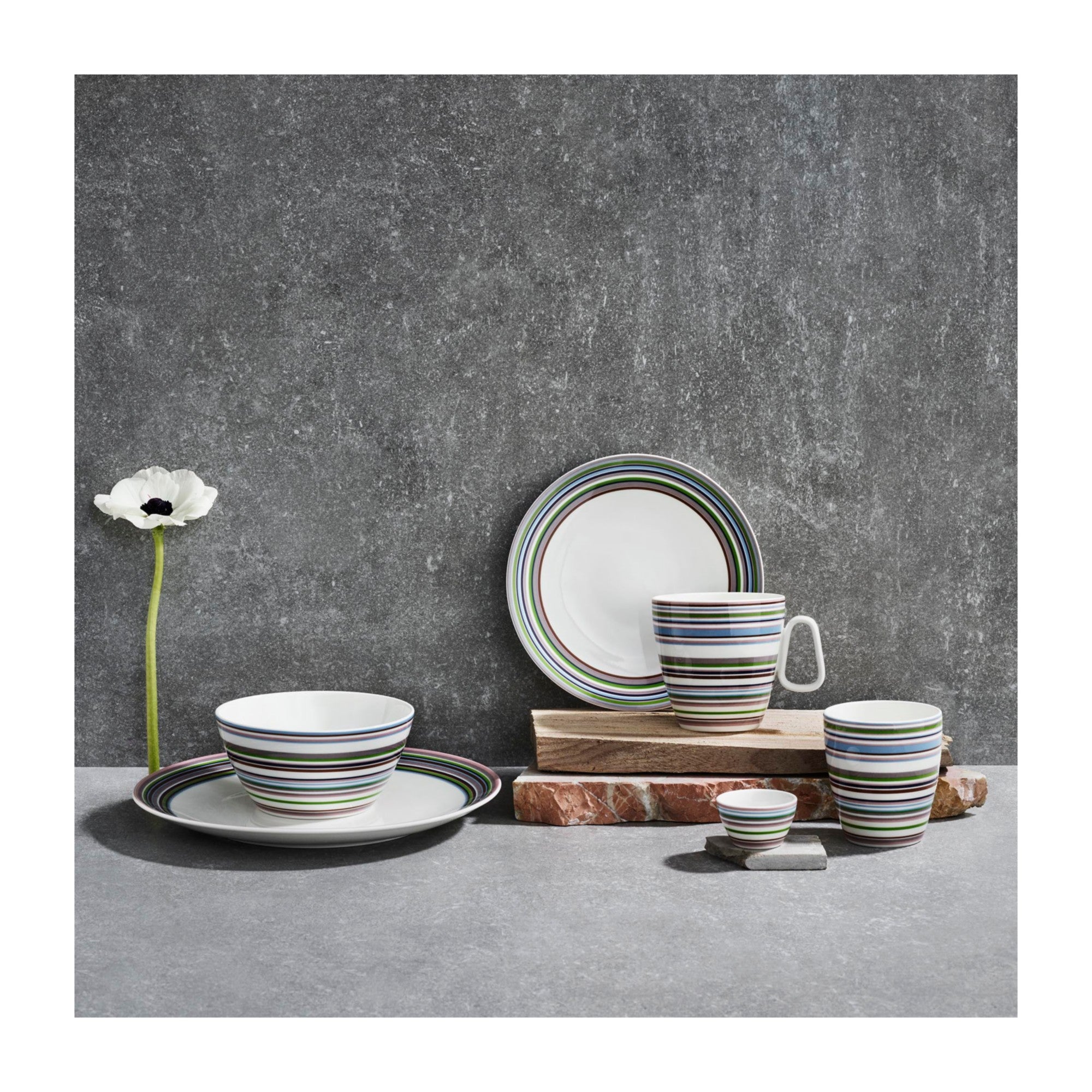 Origo plate 20 cm Salad plate 7.75" Orange