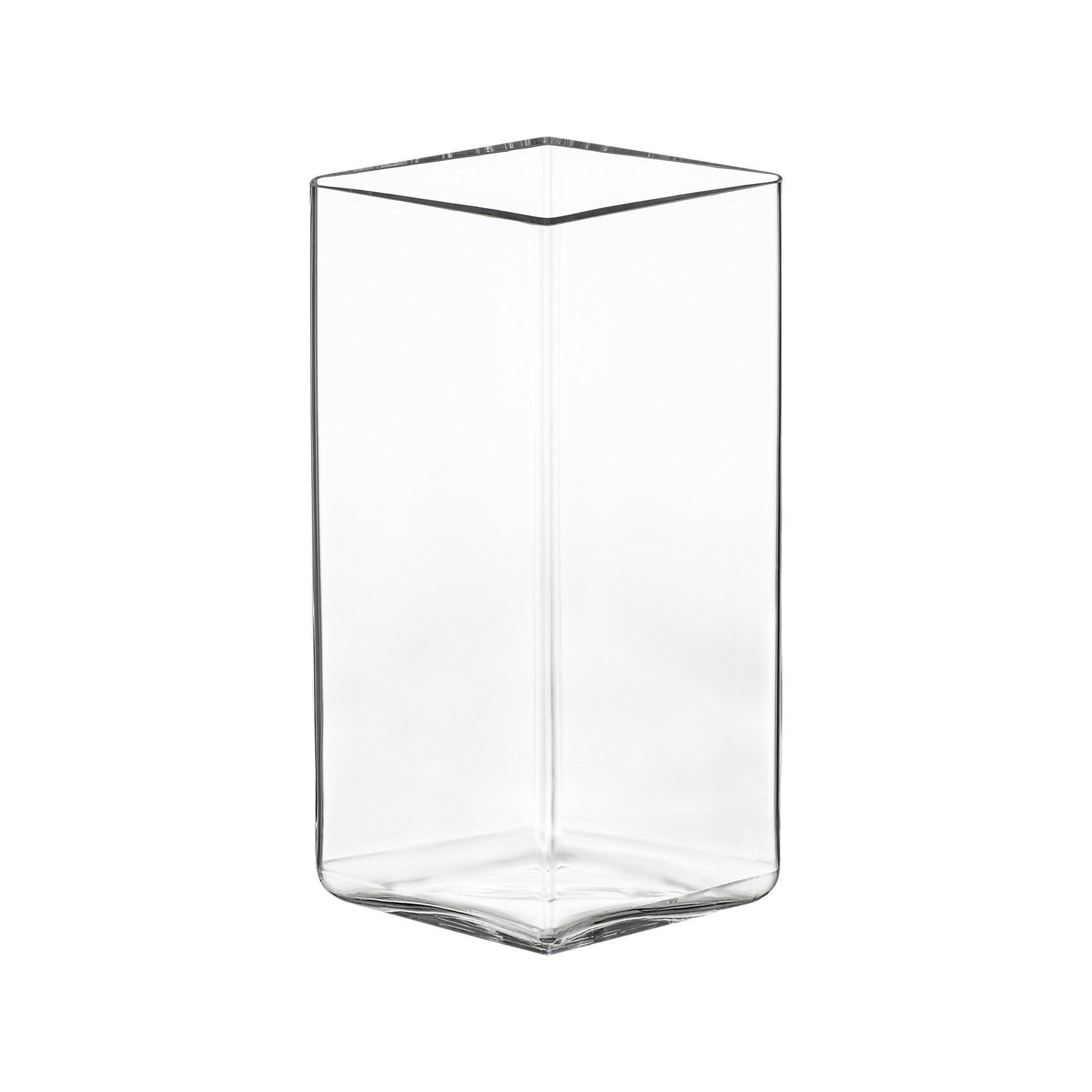Ruutu vase 115 x 180 mm / 4.5"x7.25" clear