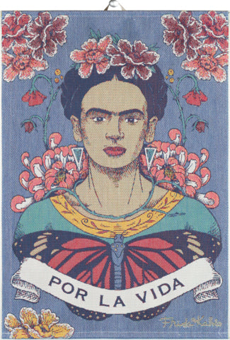 Frida Kahlo Towel 35x50 cm /  14 x 20 in VIDA