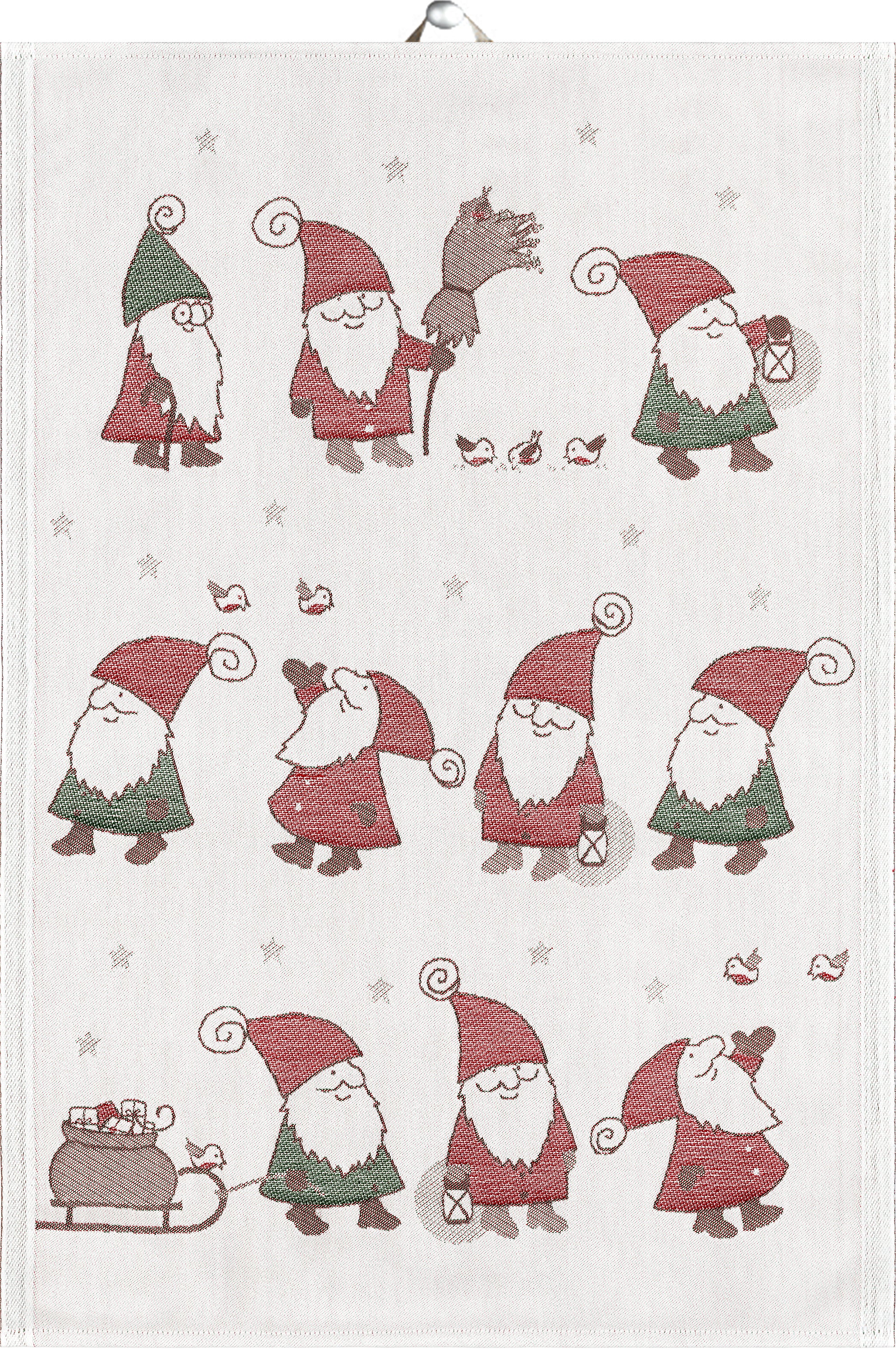Tea towel 35X50 Christmas TOMTAR