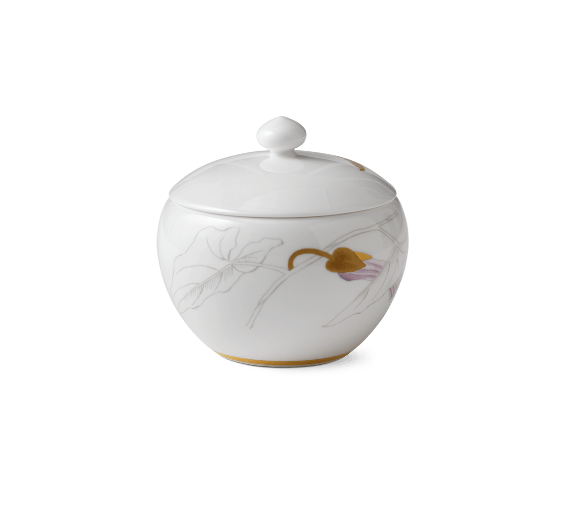Flora Sugar bowl with lid Morning Glory 35 cl