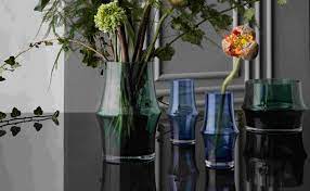 ARC Flowerpot dark green H14.5 H: 5.3" Ø: 5.7"