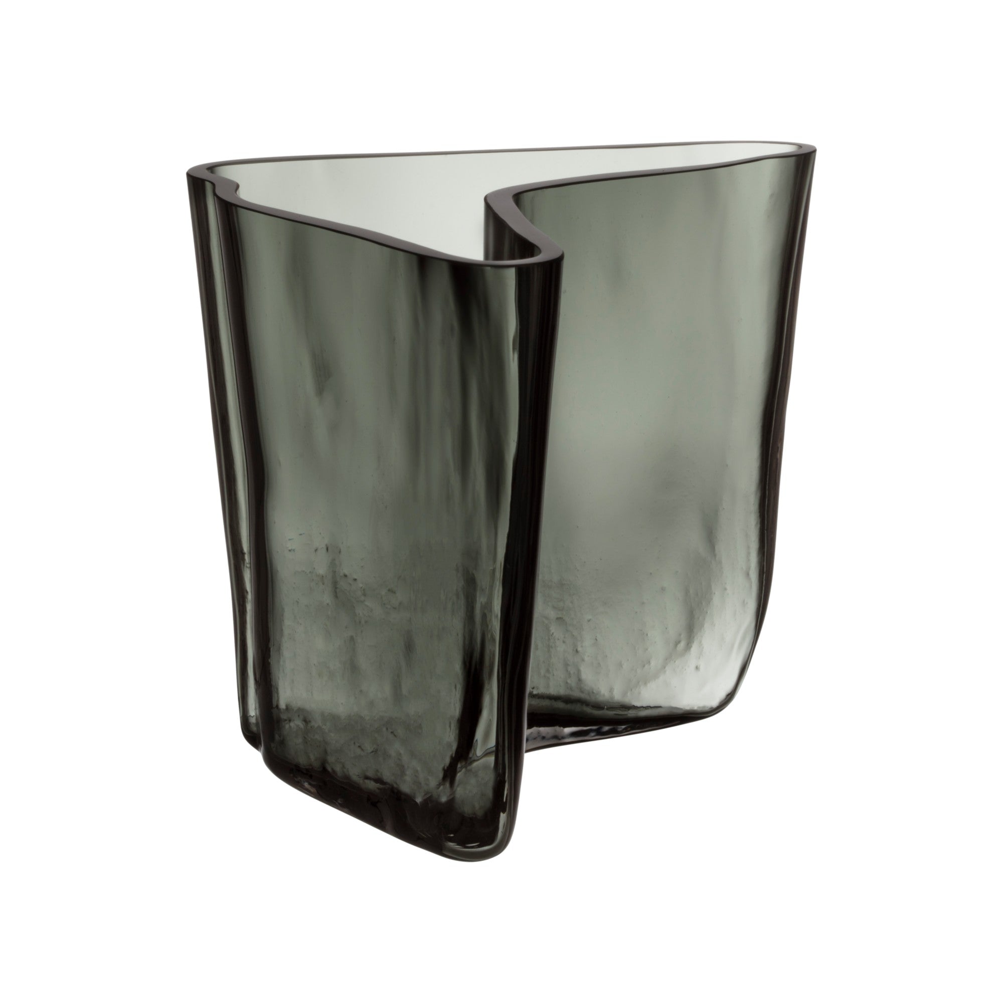 Aalto Vase 6.75"x 5.5" Dark Grey / 175 x 140 mm