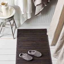 Relax Bamboo Mat, Dark Brown 5.12"L x 2.76"W*