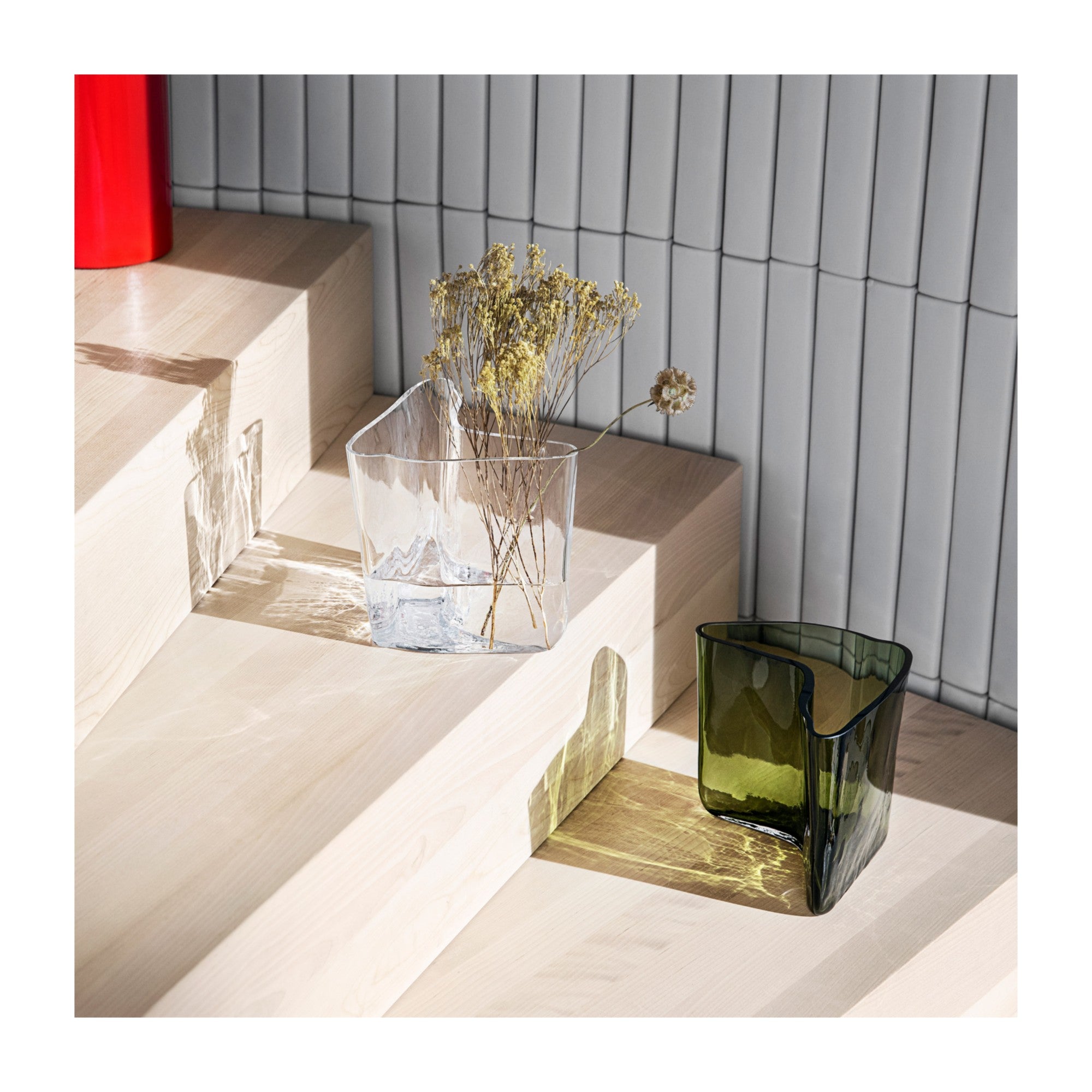 Aalto Vase 6.75"x 5.5" Clear / 175 x 140 mm