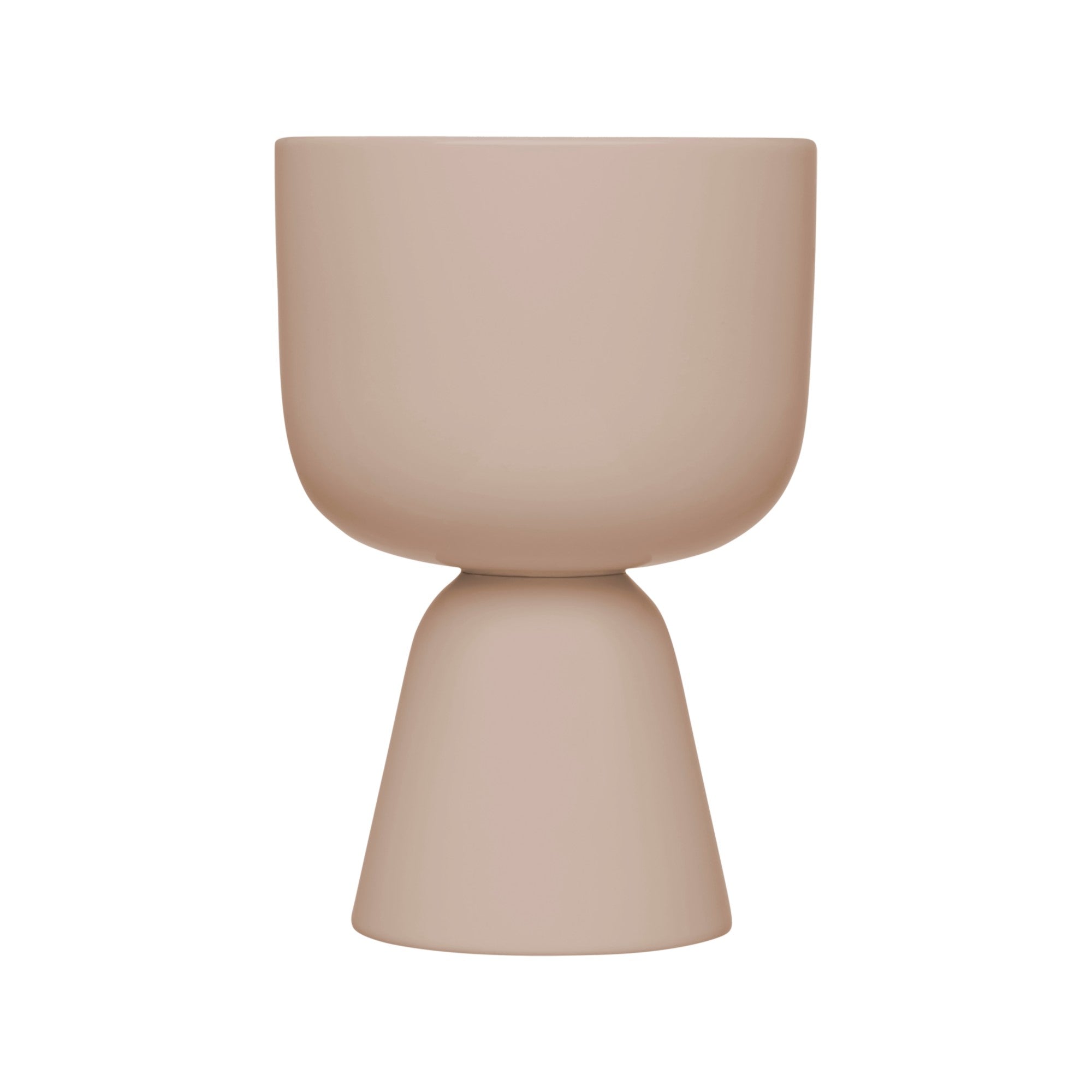 iittala nappula plant pot Nappula plant pot 230 x 155 mm / 9 X 6" Beige — Studio Pazo