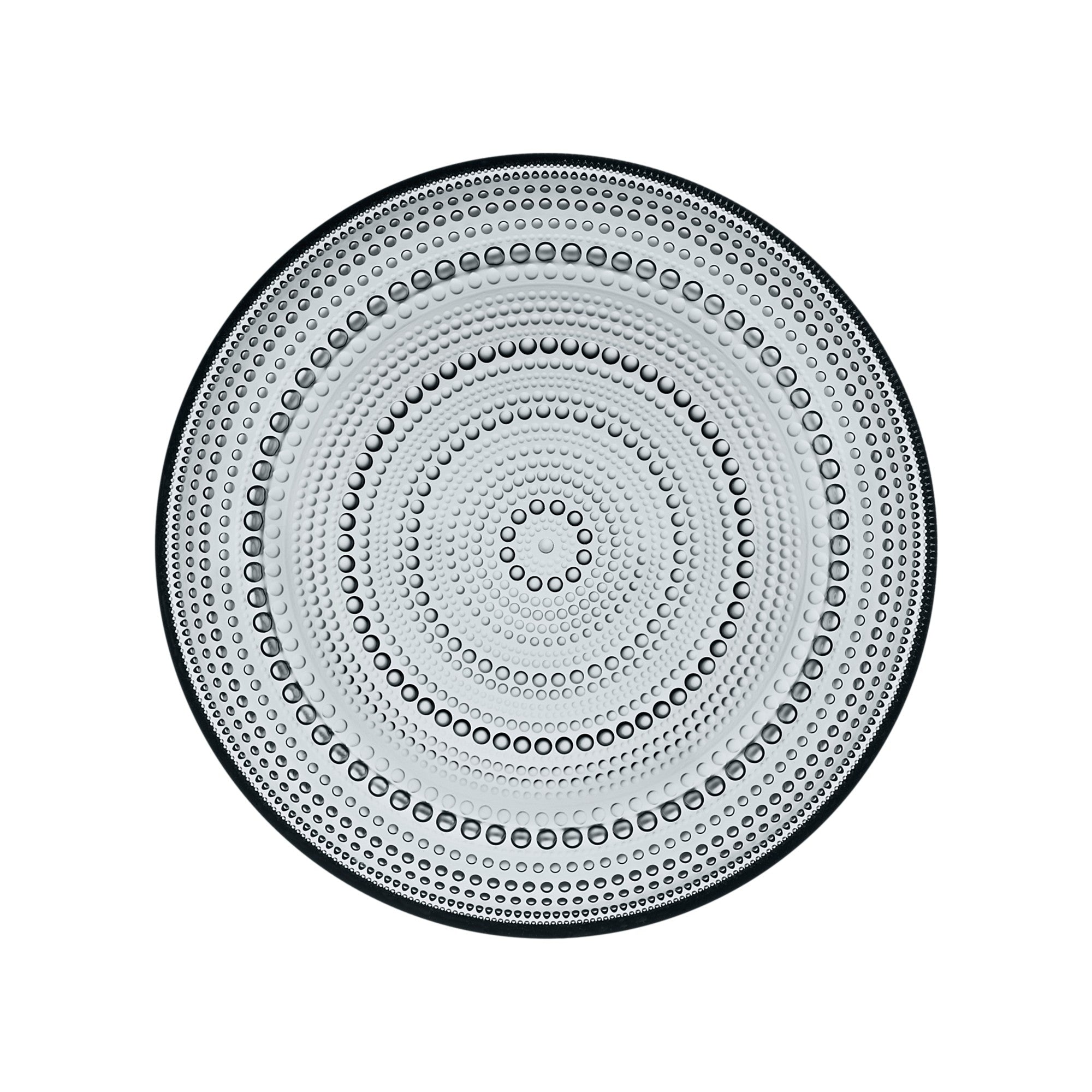 iittala Kastehelmi glass plate 248cm / 9.75"