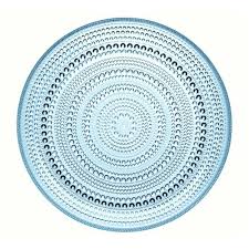 iittala Kastehelmi glass plate 248cm / 9.75"