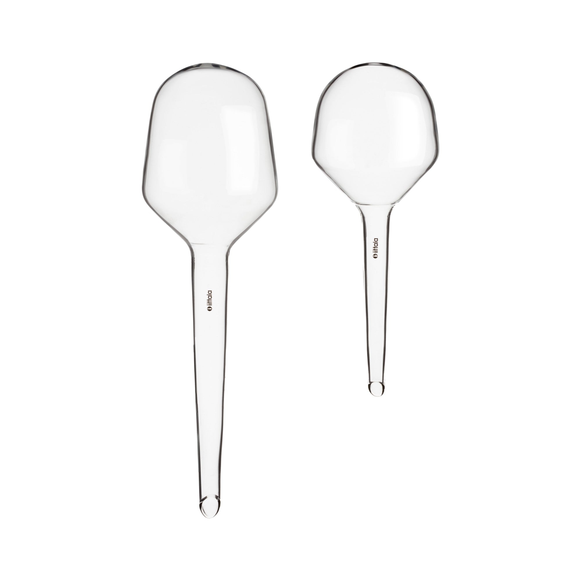 Watering bottle set  2 pcs clear