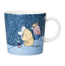 Moomin Arabia / iittala mug 300ml  / 10oz 2021 Snow Moonlight Moomin mug