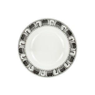 Plate Architettura black/white soup / deep plate
