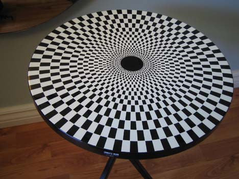 Fornasetti table 36 cm small side table Egocentrismo