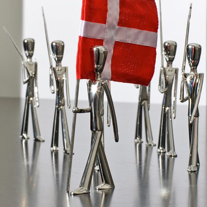 Kay Bojesen Figure Guard in Polished Steel