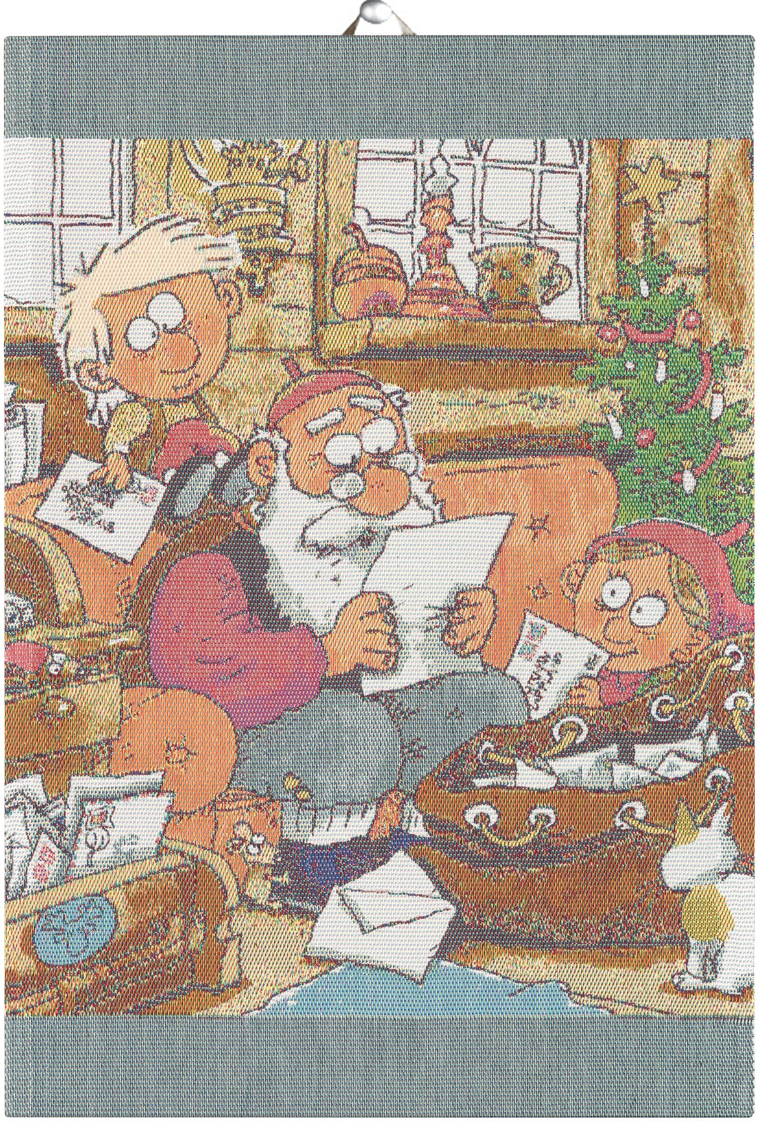 Tea towel 35X50 cm Christmas ÖNSKELISTA