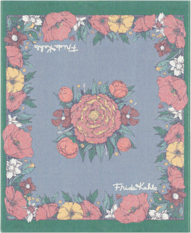 Blanket Organic Cotton blanket 140x170cm - FRIDA KAHLO VIDA